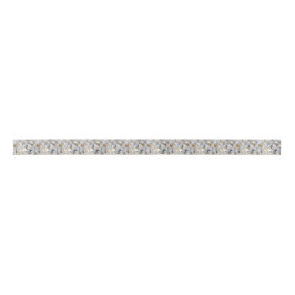 Silber- und Gold-Mosaik-Satinband Satinband