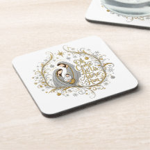 Silber- und Gold-Weihnachtskrippe