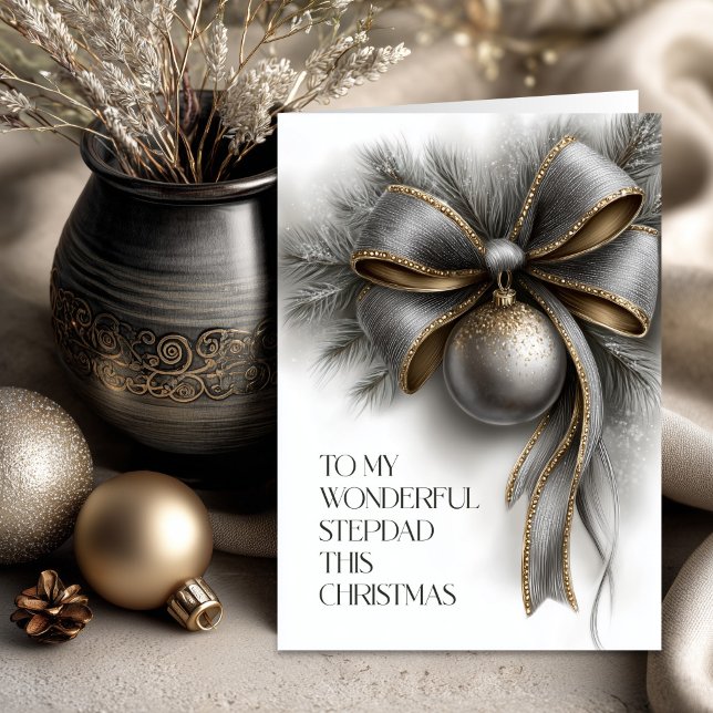 Silber- und Goldbogen Stiefvater Weihnachten (Von Creator hochgeladen)