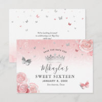 Silber und leicht Rosa Rosen Elegant