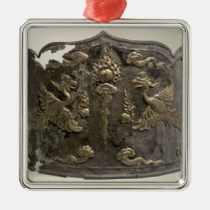 Silber-und Paketvergoldung Kaiserkrone Ornament Aus Metall