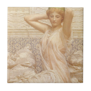 Silber von Albert Joseph Moore, viktorianische Fei Fliese