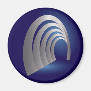 Silberarkettentunnel Magnet
