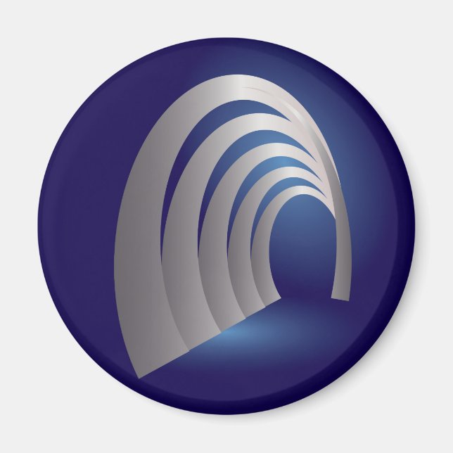 Silberarkettentunnel Magnet (Vorne)