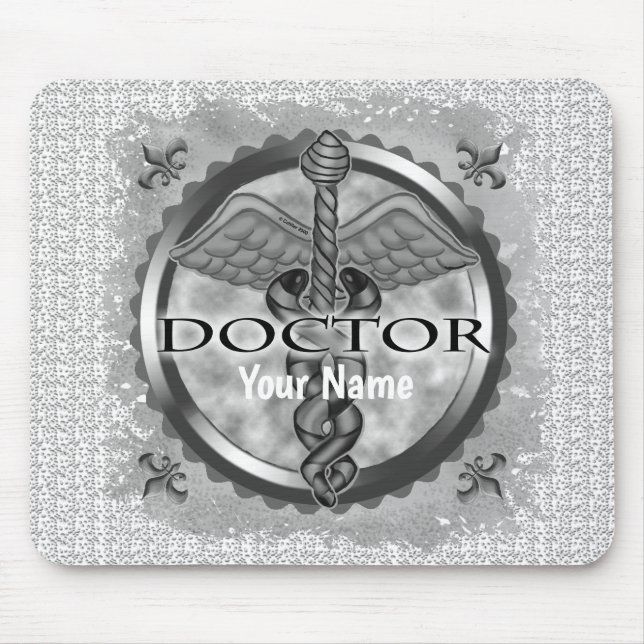 Silberarzt  mousepad (Vorne)