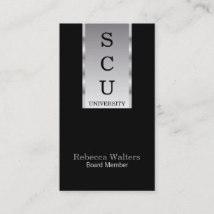 Silberbanner Visitenkarte