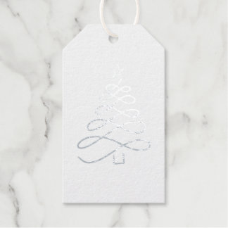 Silberbaum Geschenkanhänger