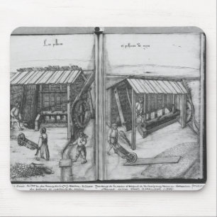 Silberbergwerk von La Croix-Zusatz-Bergwerken, Mousepad