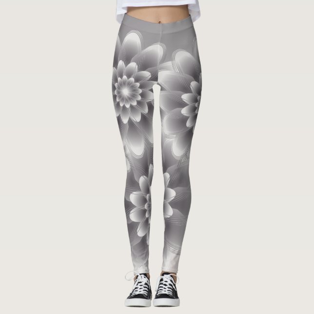 Silberblätterstrauch Leggings (Vorderseite)