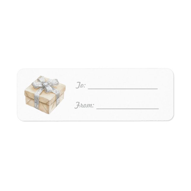 Silberbogen Creme-Geschenk Weihnachten (Vorne)