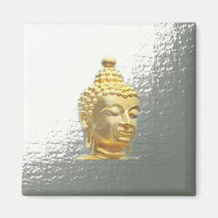 Silberbuddha Magnet