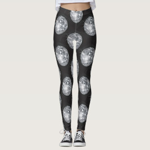 Silberdisco-Leggings Leggings