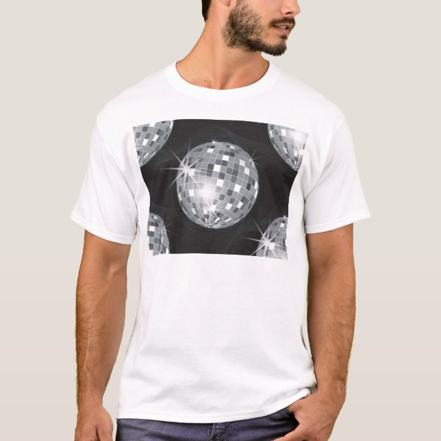 Silberdiskoball T-Shirt (Vorderseite)