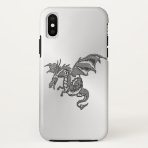 Silberdrache Case-Mate iPhone Hülle