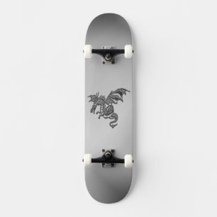 Silberdrache Skateboard