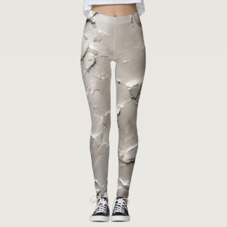 Silberfarblegierung Leggings
