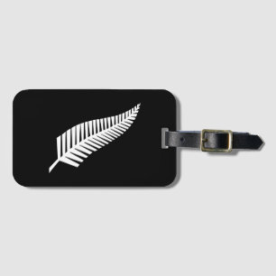 Silberfarnflagge (NZ) Gepäckanhänger