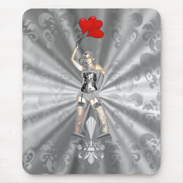 Silberfrau Mousepad (Vorne)