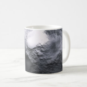 Silberfrost Abstrakt Kaffeetasse