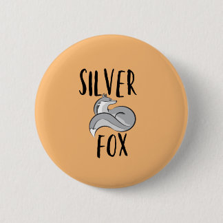 Silberfuchs Button
