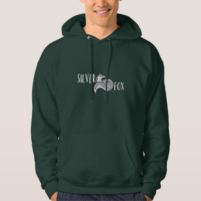 Silberfuchs Hoodie (Vorderseite)