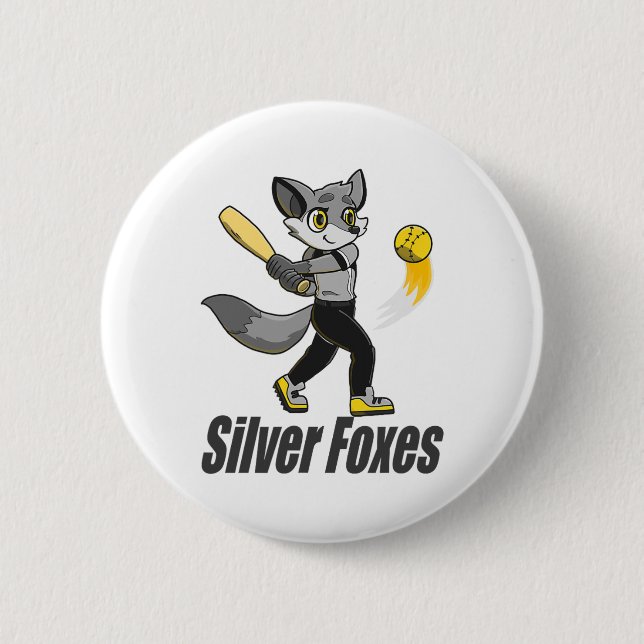 Silberfüchse Softll  Button (Vorderseite)