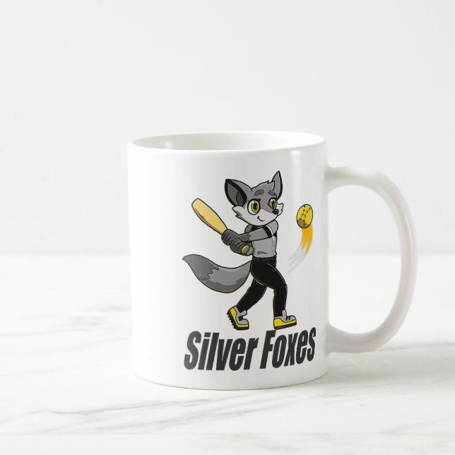 Silberfüchse Softll  Kaffeetasse (Rechts)