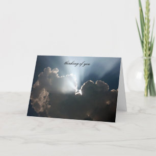 Silbergedanken Karte