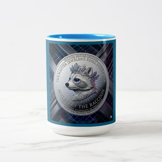 Silbergekrönt Zweifarbige Tasse (Mittel)