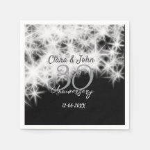 Silbergrau schwarz 30. Hochzeitstag Glitzer