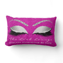 Silbergrauer Glitzer Hot Pink Rose Makeup Augenlis