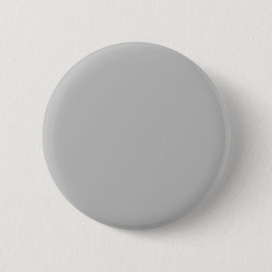 Silbergrauer runder Pin-back-Button Button