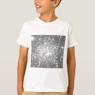 Silbergrauer Schimmer T-Shirt