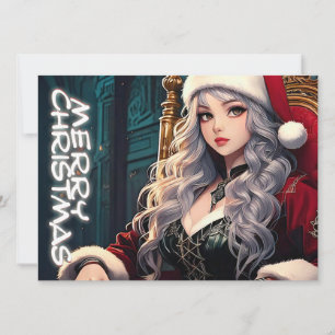 Silberhaar-Weihnachtsmann – Frohe Weihnachten