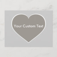 Silberherz mit weißer Kontur