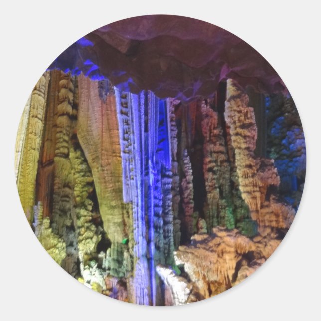 Silberhöhle (Guilin, China) #2-2 Stickers (Vorderseite)