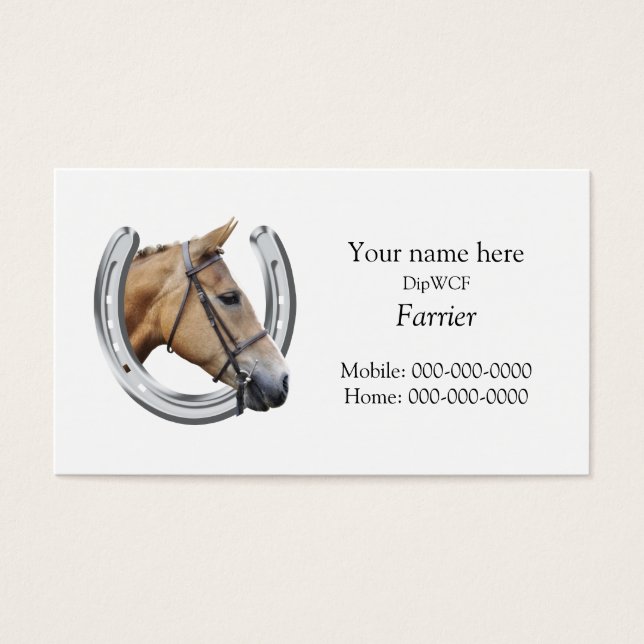 Silberhufeisen mit einem Pferdekopf im Innern (Vorderseite)