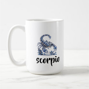 Silberkristall Skorpion Luxury Collection ✨ Kaffeetasse