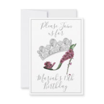 Silberkrone, Blumenhaie High Heel Schuhe