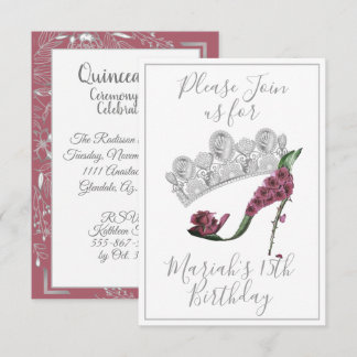 Silberkrone, Blumenhaie High Heel Schuhe Einladung