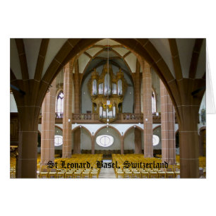 Silbermann organ in Basel, Switzerland