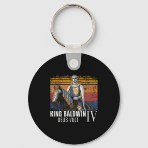 Silbermaske König Baldwin Iv Goldene Maske Mittela Schlüsselanhänger