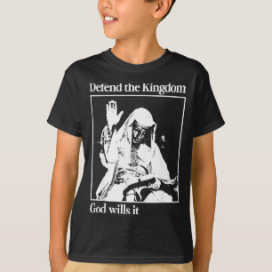 Silbermaske König Baldwin Iv Meme Der Aussätzige K T-Shirt