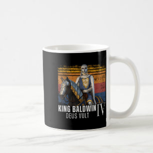 Silbermasken-König Baldwin IV Goldene Maske Mittel Kaffeetasse