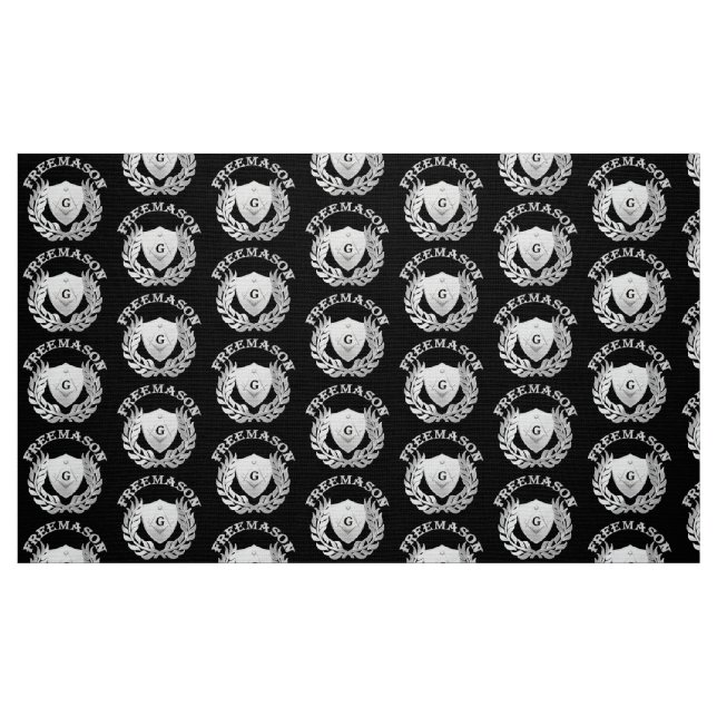 Silbermauersymbol Stoff (Fat Quarter (45,7 x 55,9 cm))