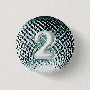 Silbermedaille, Siegerin am 2. Platz Button