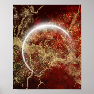Silbermondposter Poster