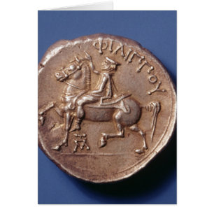 Silbermünze von Philip II. von Mazedonien