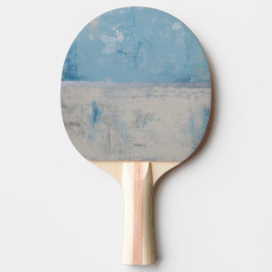 Silberne Aura Tischtennis Schläger