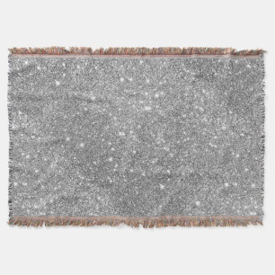Silberne Glitzer-Glitzern Decke